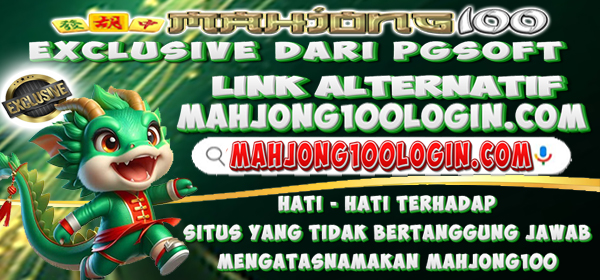 mahjong100 login alternatif slot resmi
